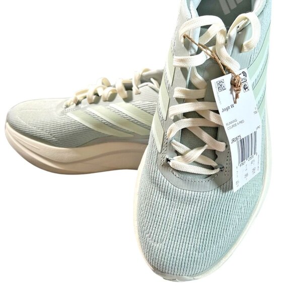 Adidas JogIt W Shoes Womens Size 8.5 Mint Green White Running Ortholite JR0875 - Picture 1 of 9